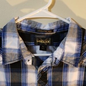 Helix Collared Shirt - Shortsleeve - Large